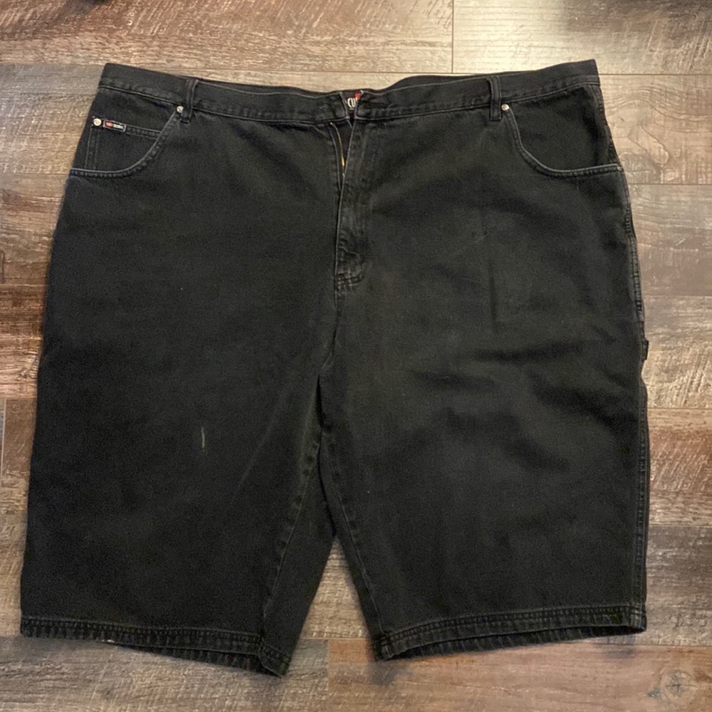 Giant Baggy Culture Black Jorts W52